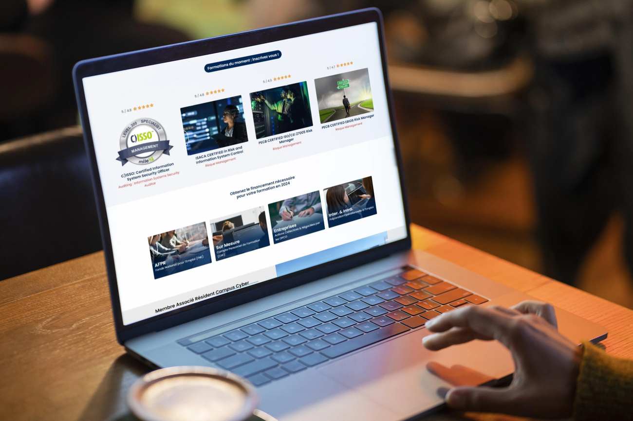ACG Cyber Academy website &middot; freelance designer Paris
