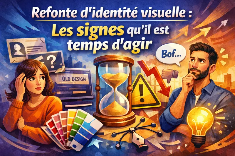 Refonte d’identité visuelle : les signes qu’il est temps d’agir