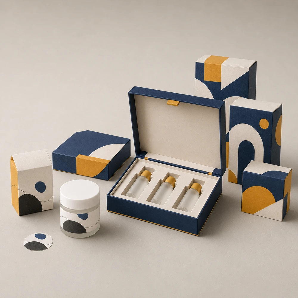 Création de packaging produit · graphiste freelance Paris