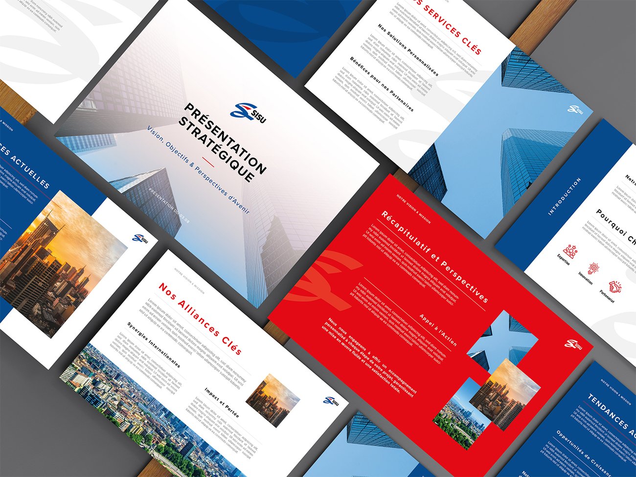 SISU pitch deck, art direction &middot; Altay Dagistan
