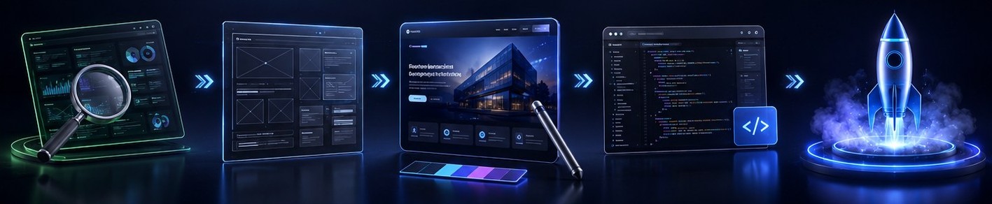 Processus de refonte&nbsp;: audit, wireframes, design, d&eacute;veloppement, lancement &middot; graphiste freelance Paris