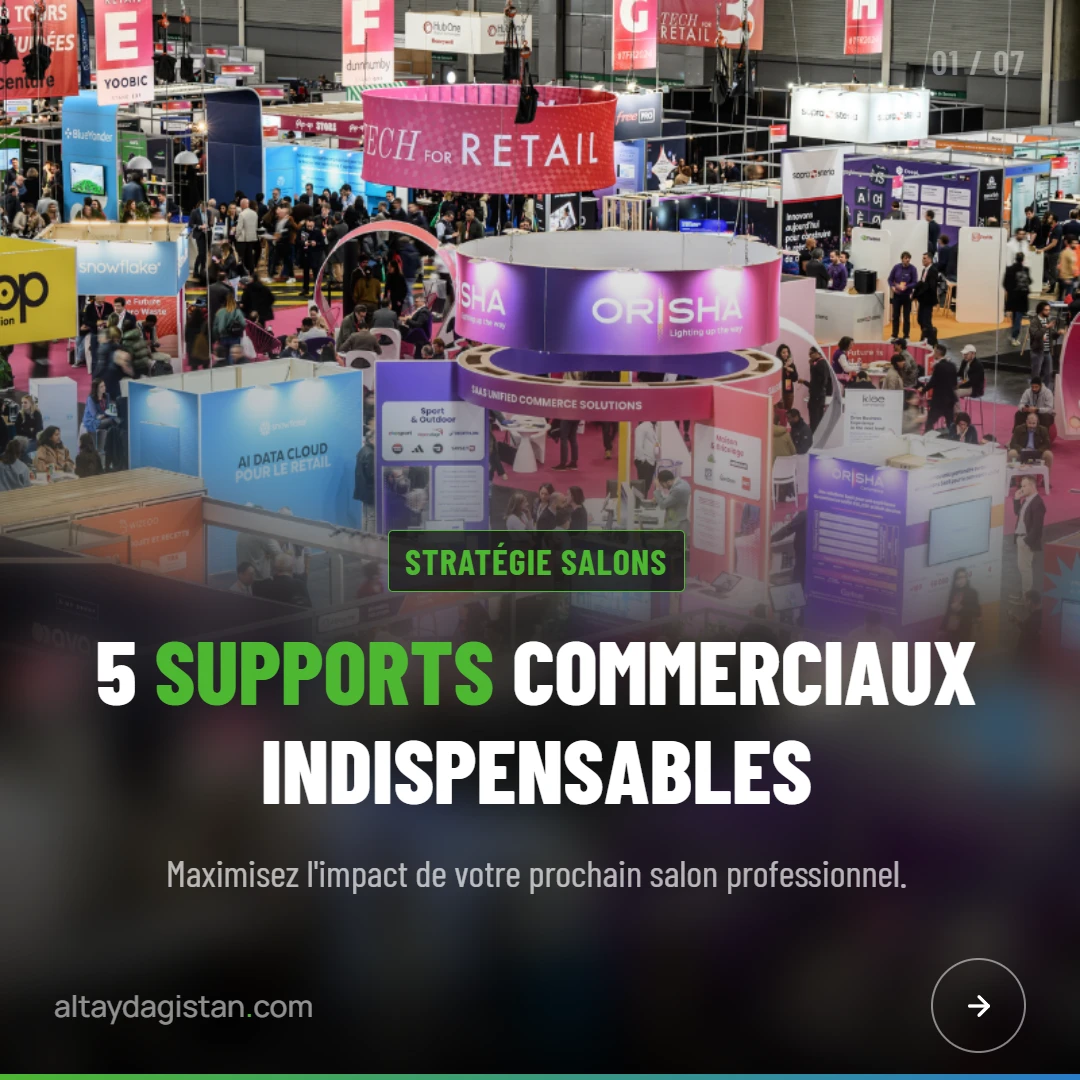Slide 1 sur 7, couverture du carrousel &laquo;&nbsp;5 supports commerciaux indispensables&nbsp;&raquo; &middot; export r&eacute;el du g&eacute;n&eacute;rateur