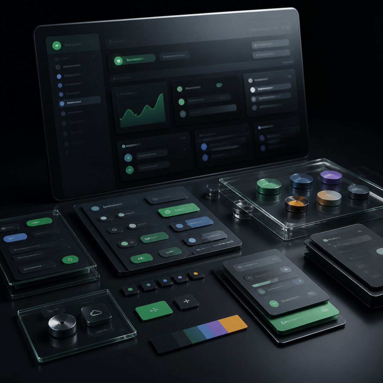 Visualisation éditoriale d’un système d’interface SaaS B2B