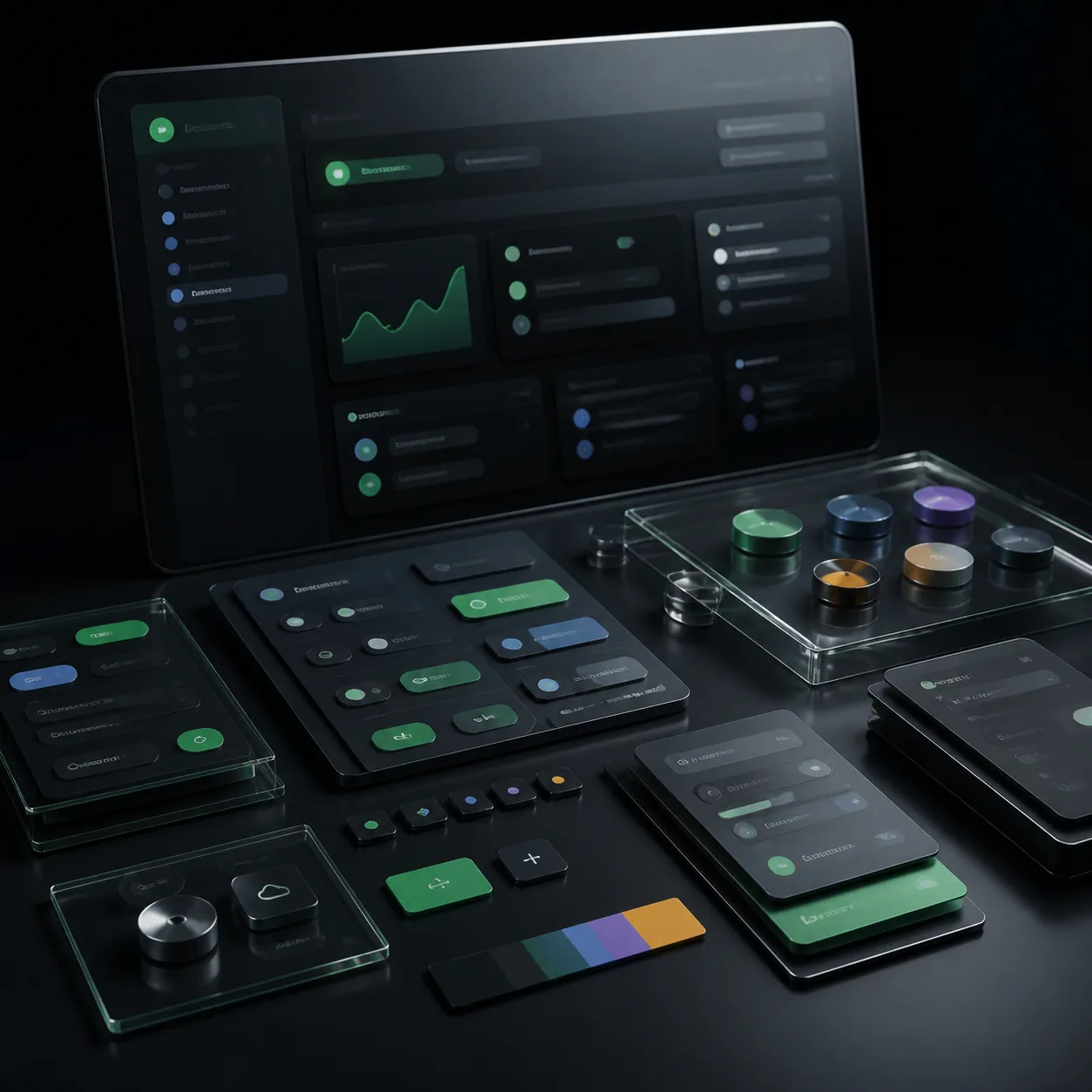 Visualisation éditoriale d’un système d’interface SaaS B2B