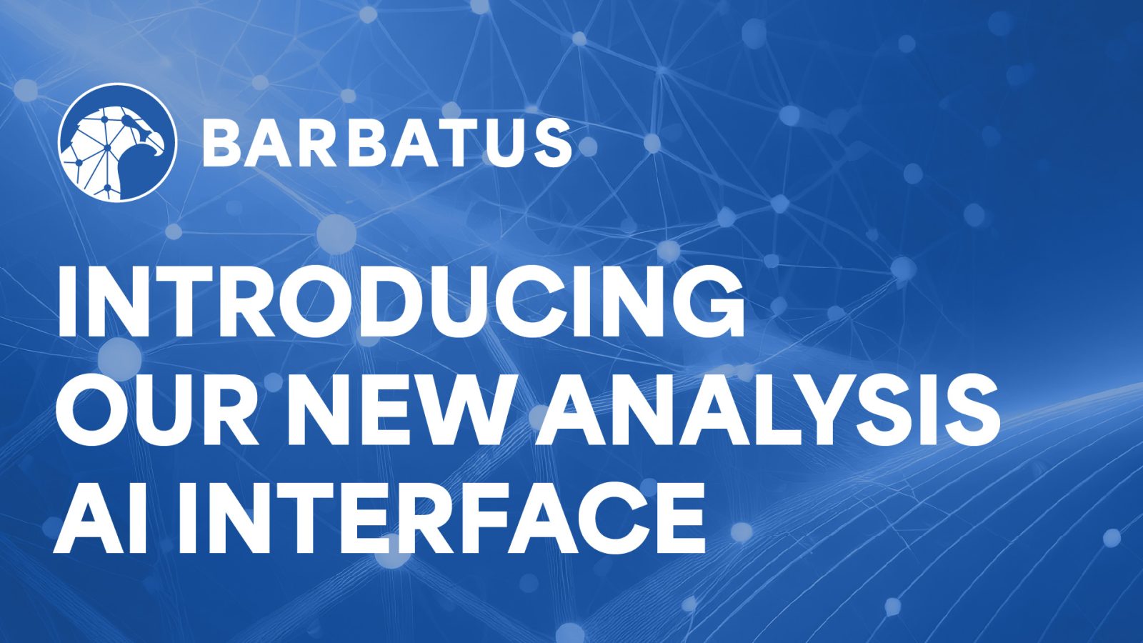 Visuel LinkedIn Barbatus : annonce de la nouvelle interface d'analyse IA, variante 16