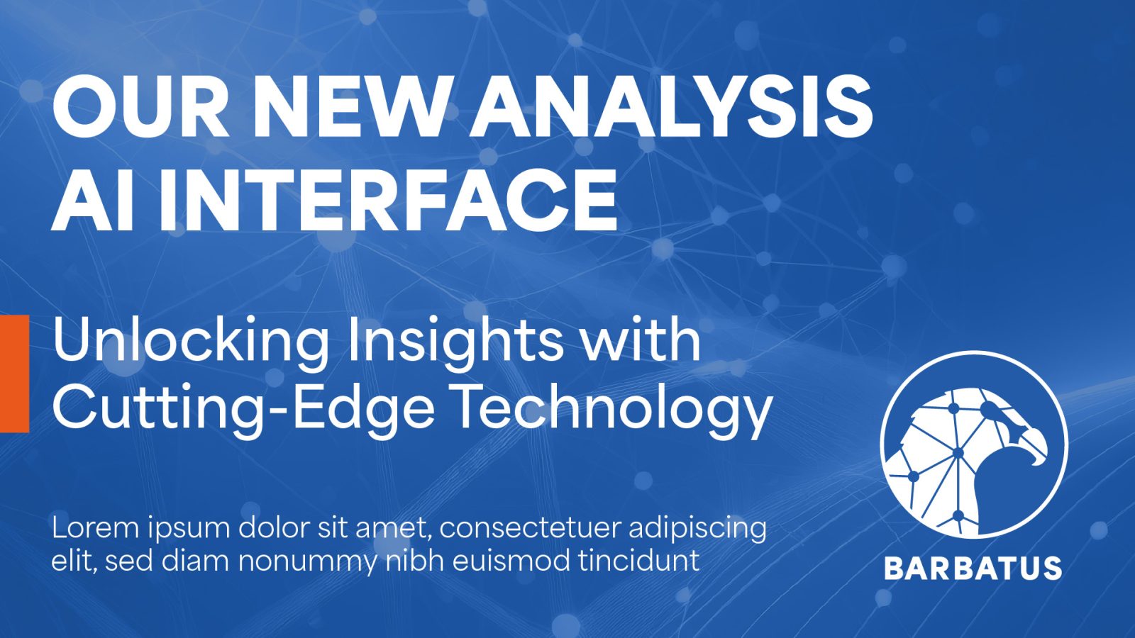 Visuel LinkedIn Barbatus : annonce de la nouvelle interface d'analyse IA, variante 3