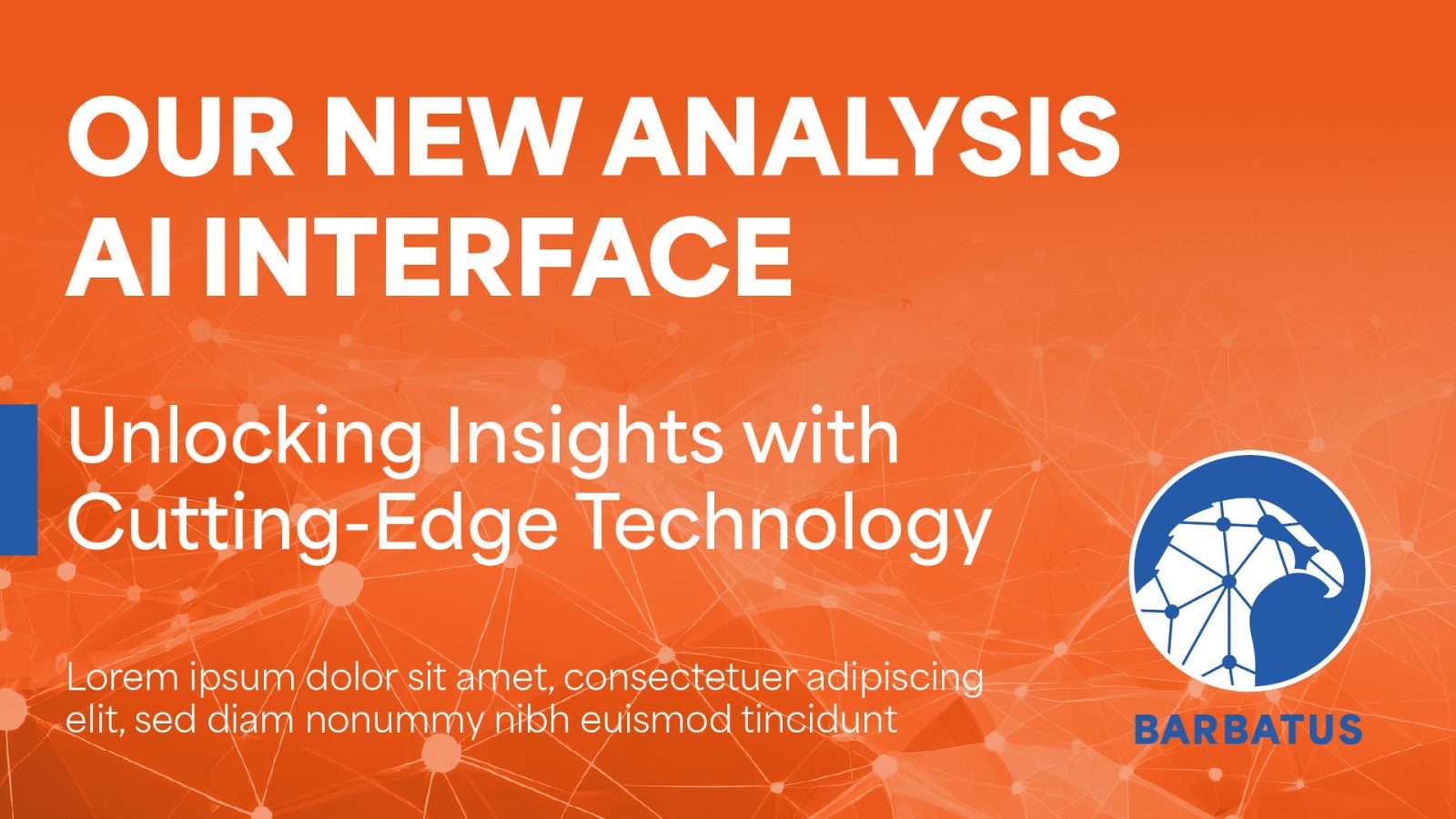 Visuel LinkedIn Barbatus : annonce de la nouvelle interface d'analyse IA, variante 2