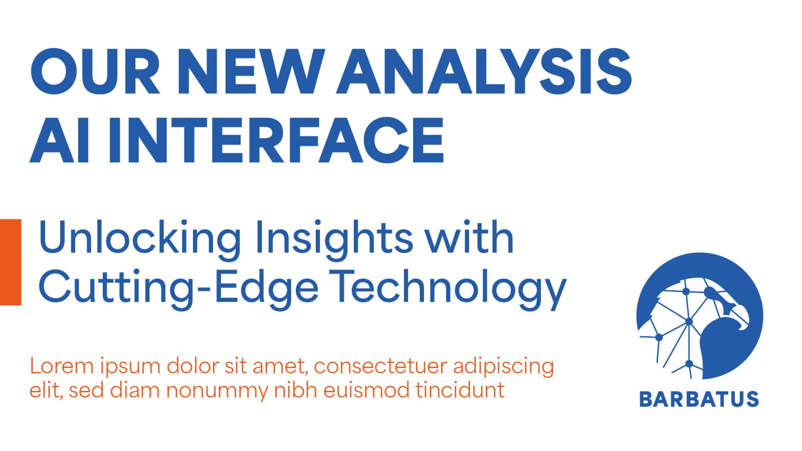 Visuel LinkedIn Barbatus : annonce de la nouvelle interface d'analyse IA, variante 20