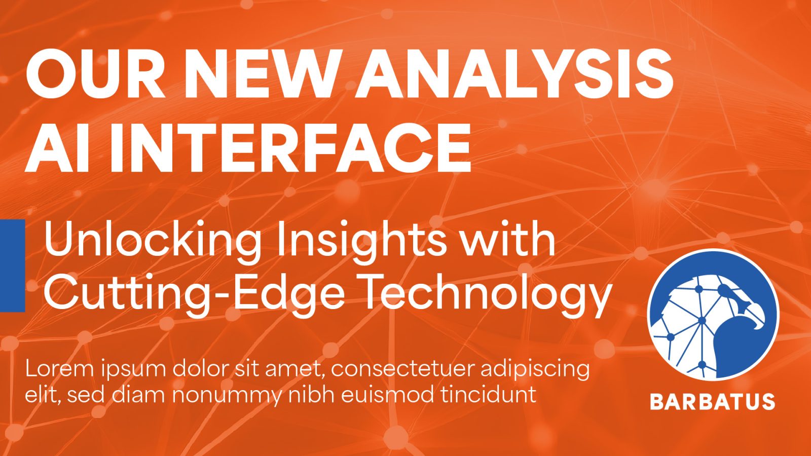 Visuel LinkedIn Barbatus : annonce de la nouvelle interface d'analyse IA, variante 12