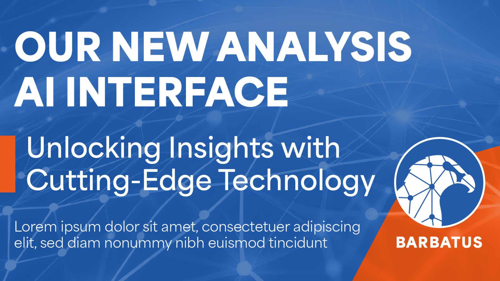 Visuel LinkedIn Barbatus : annonce de la nouvelle interface d'analyse IA, variante 11