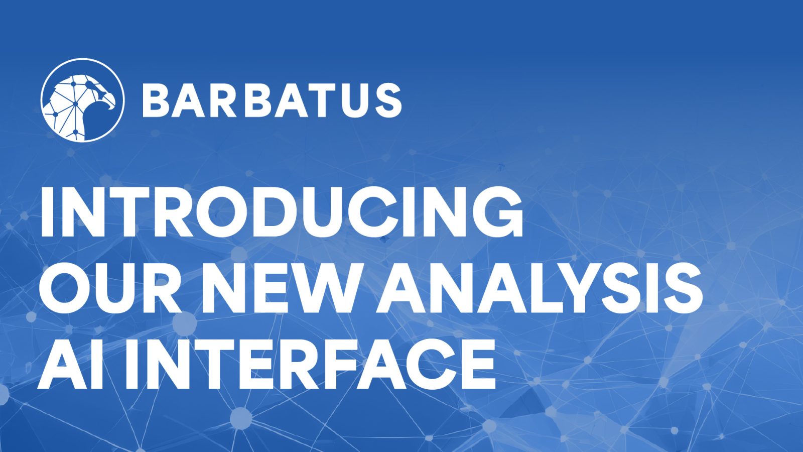 Visuel LinkedIn Barbatus : annonce de la nouvelle interface d'analyse IA, variante 15