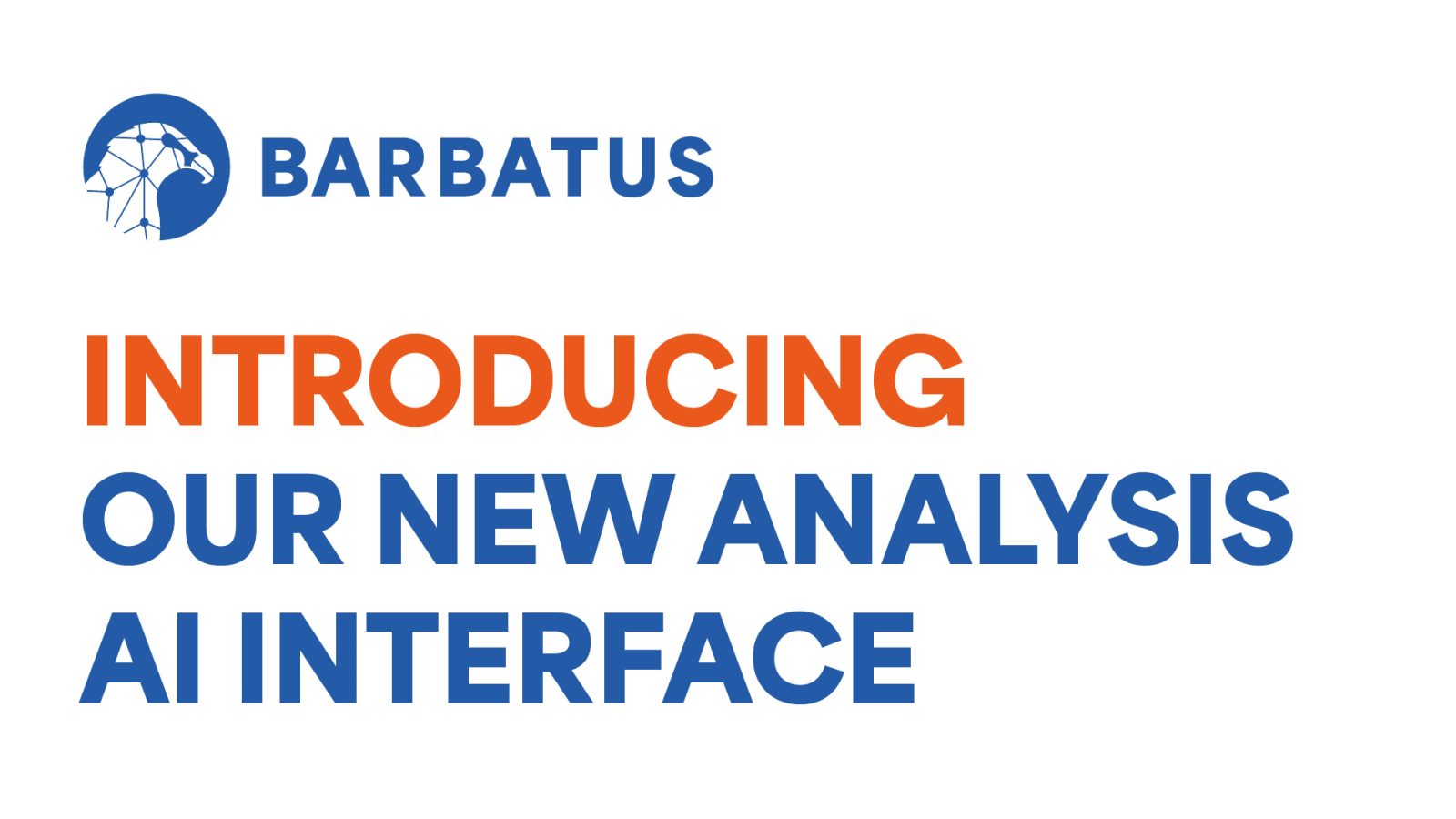 Visuel LinkedIn Barbatus : annonce de la nouvelle interface d'analyse IA, variante 21