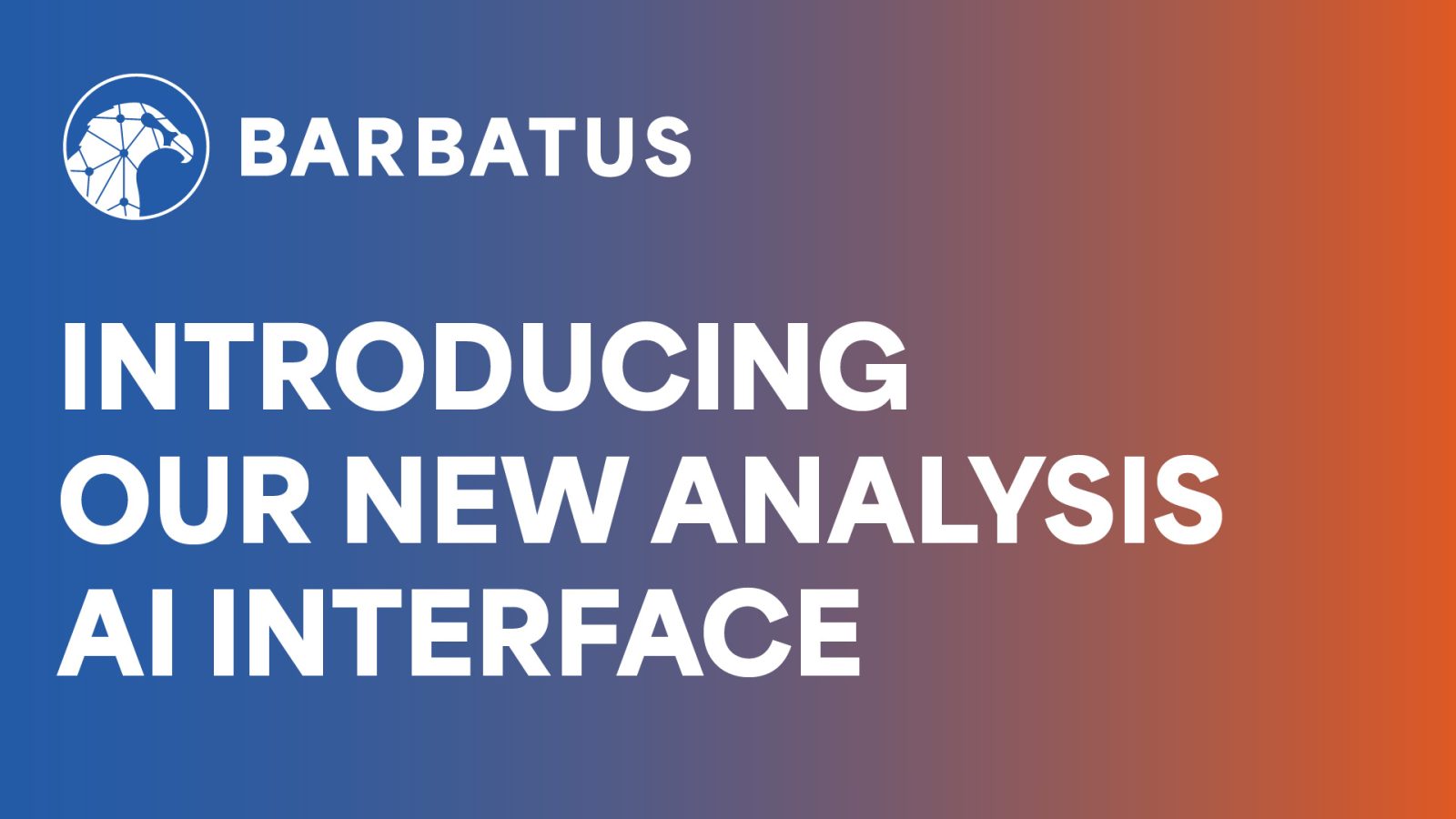 Visuel LinkedIn Barbatus : annonce de la nouvelle interface d'analyse IA, variante 19