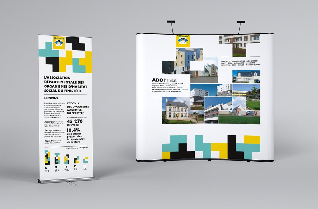 Stand parapluie ADO Habitat — salon professionnel