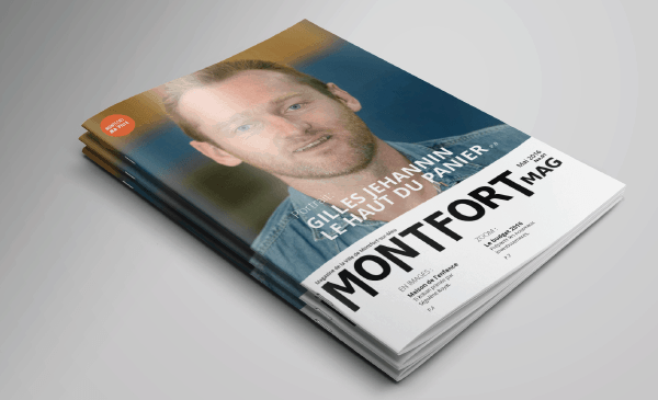 Design éditorial – Magazine municipal de Montfort-sur-Meu