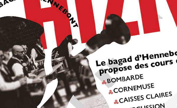 Affiche de recrutement – Bagad Hiziv Bro Henbont