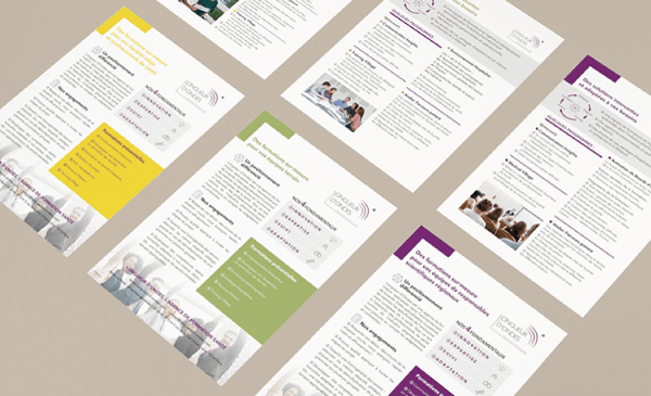 Flyers de formation – Longueur d’ondes (2019)