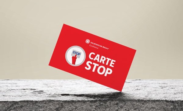 Carte STOP – Communication sécurité chantier