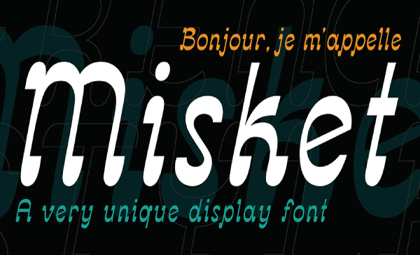 Misket Font Design