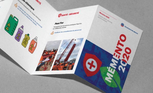 Mémento QHSE – Brochure 7 volets pour les équipes terrain BTP