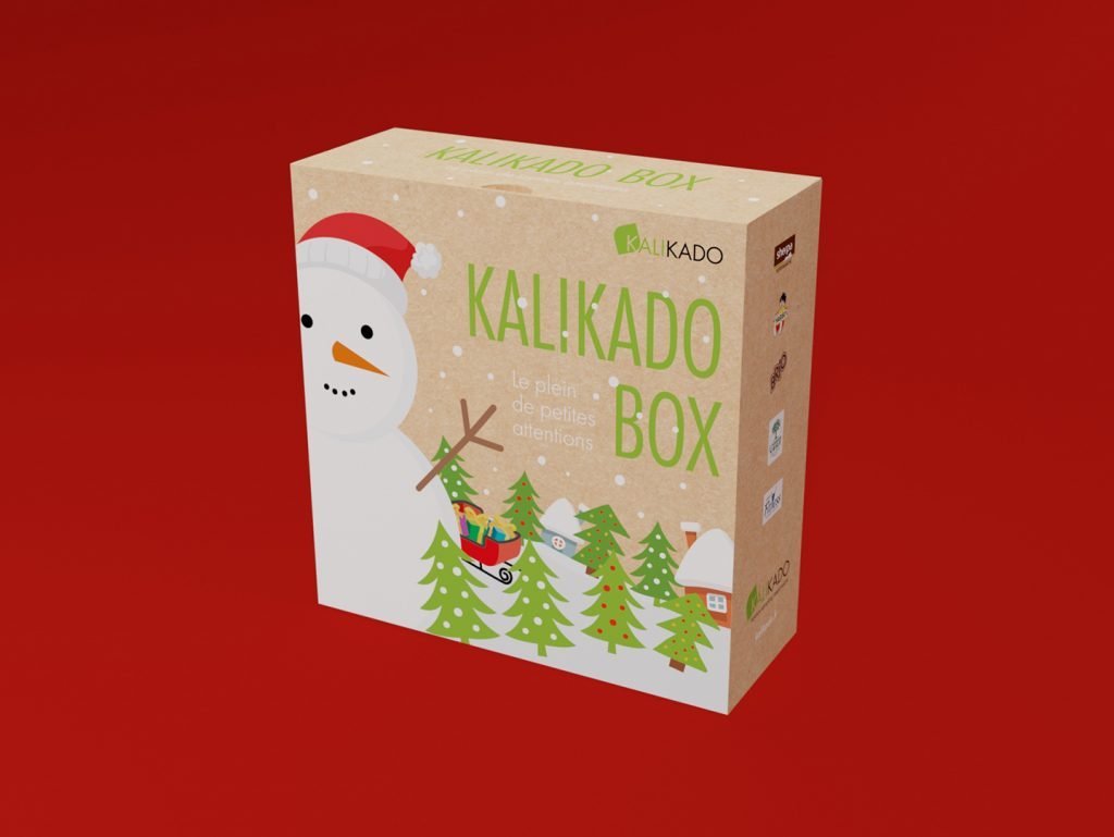 Kalikado Box Noël packaging promotionnel