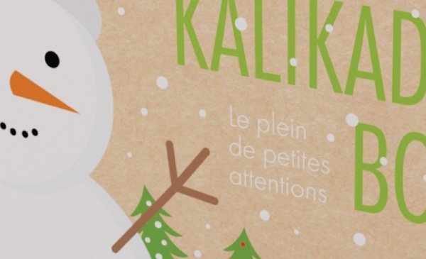 Kalikado Box Noël 2021 Packaging promotionnel