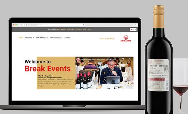 Conception de site web pour un organisateur d’événements professionnels