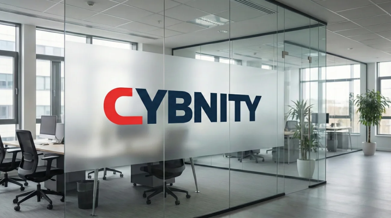 Identité visuelle Cybnity · graphiste freelance Paris