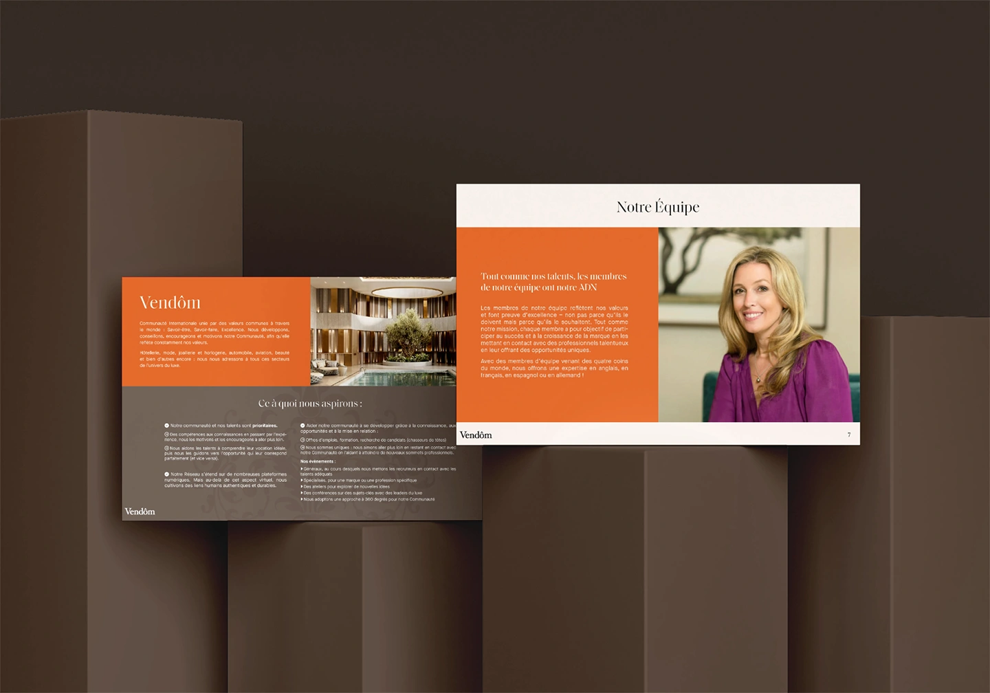 Digital sales presentation for a luxury brand &middot; Altay Dagistan