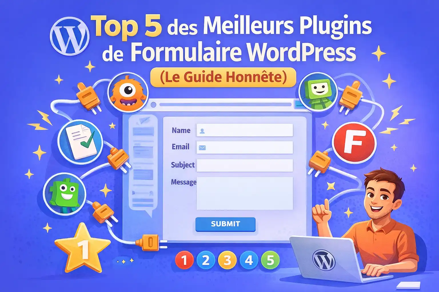Top 5 des Meilleurs Plugins de Formulaire WordPress (Le Guide Honnête)