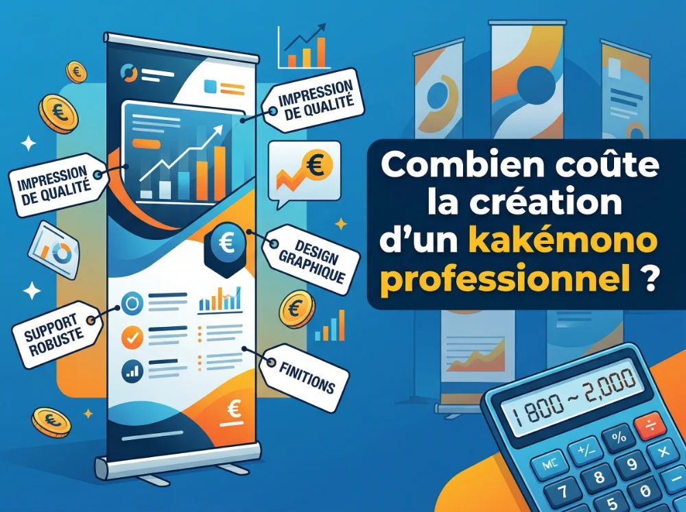 Combien coûte la création d’un kakémono professionnel ?