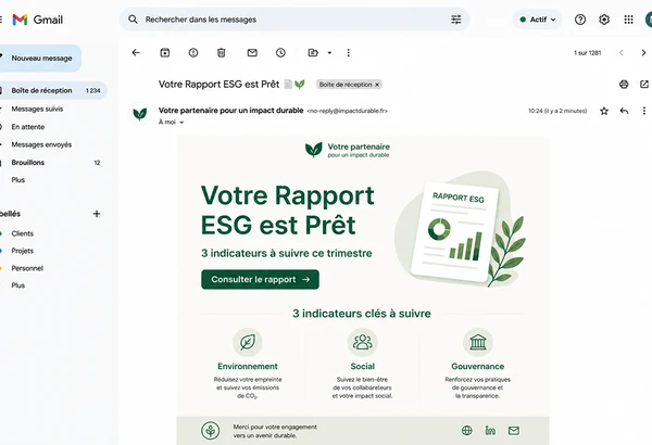 Templates d'emailing générés avec un Skill Claude — Directeur artistique Paris