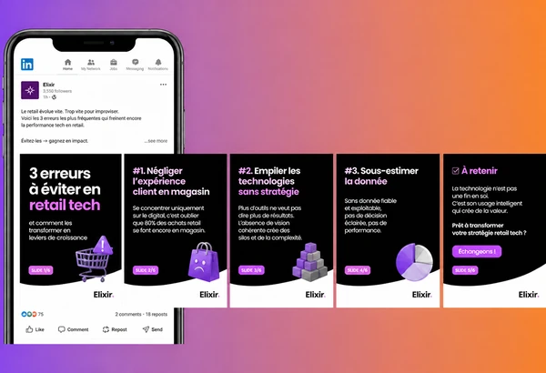 Génération de carrousels LinkedIn et Instagram avec un Skill Claude — Directeur artistique Paris