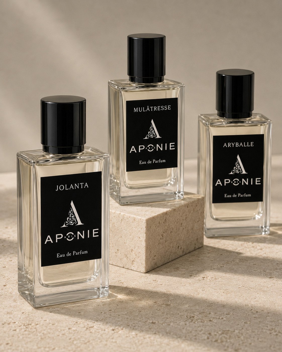 Aponie Paris — Design d’étiquettes de parfum